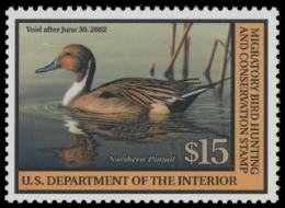Picture of RW68 2001 Duck Stamp. MNH VF
