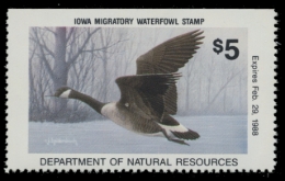 Picture of 1987 Iowa Duck Stamp