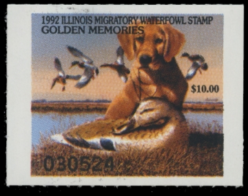 Picture of 1992 Illinois Duck Stamp