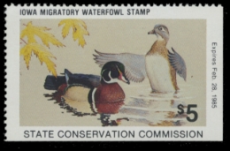 Picture of 1984 Iowa Duck Stamp