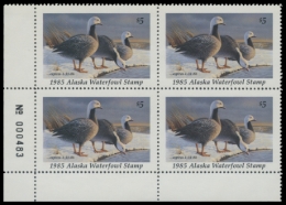 Picture of 1985 Alaska Duck Stamps - First of State