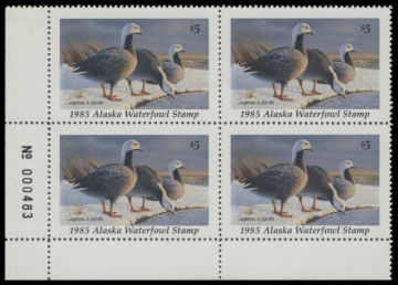 Picture of 1985 Alaska Duck Stamps - First of State