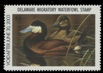 Picture of 2002 Delaware Duck Stamp