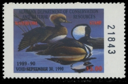 Picture of 1989 Alabama Duck Stamp