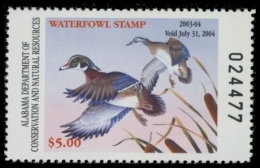 Picture of 2003 Alabama Duck Stamp