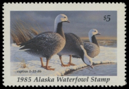 Picture of 1985 Alaska Duck Stamp - First of State