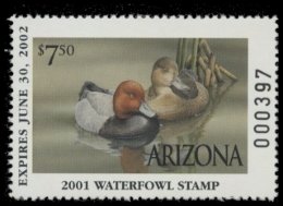 Picture of 2001 Arizona Duck Stamp