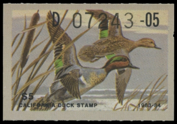 Picture of 1983 California Duck Stamp