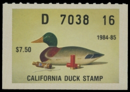 Picture of 1984 California Duck Stamp