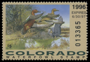 Picture of 1996 Colorado Duck Stamp
