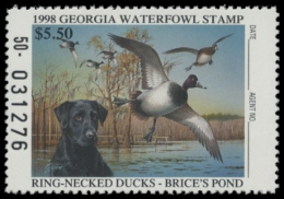 Picture of 1998 Georgia Duck Stamp