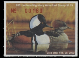 Picture of 2001 Indiana Duck Stamp