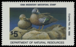 Picture of 1989 Iowa Duck Stamp