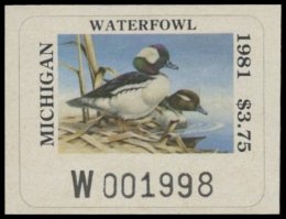 Picture of 1981 Michigan Duck Stamp