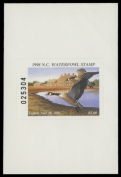 Picture of 1998 North Carolina Duck Stamp
