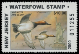 Picture of 2000 New Jersey Duck Stamp
