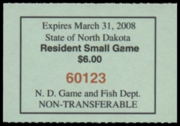 Picture of 2007 North Dakota Duck Stamp