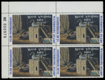 Picture of 1989 West Virginia Duck Stamp