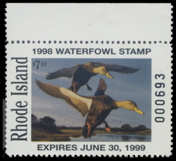 Picture of 1998 Rhode Island Duck Stamp