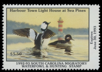 Picture of 1992 South Carolina Duck Stamp