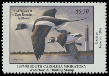 Picture of 1997 South Carolina Duck Stamp
