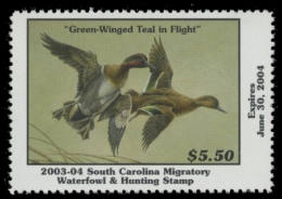 Picture of 2003 South Carolina Duck Stamp
