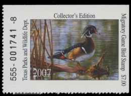 Picture of 2007 Texas Duck Stamp