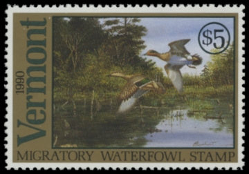 Picture of 1990 Vermont Duck Stamp