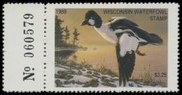 Picture of 1989 Wisconsin Duck Stamp