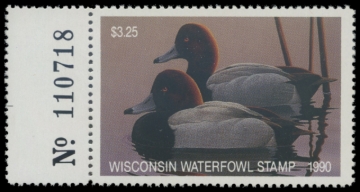 Picture of 1990 Wisconsin Duck Stamp