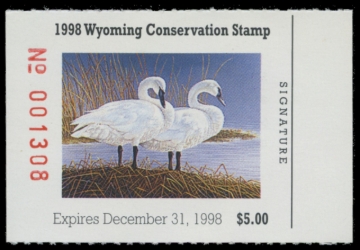 Picture of 1998 Wyoming Duck Stamp