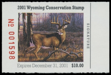 Picture of 2001 Wyoming Duck Stamp