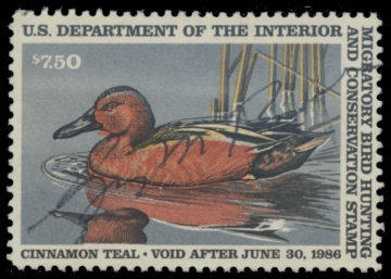 Picture of RW52 1985 Duck Stamp 