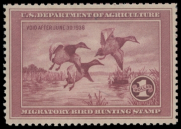 Picture of RW2 1935 Duck Stamp 