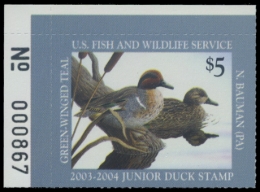 Picture of JDS11 2003 Duck Stamp MNH VF