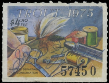 Picture of 0 Missouri Trout Stamp