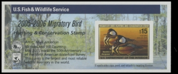 Picture of RW72A 2005 Duck Stamp 