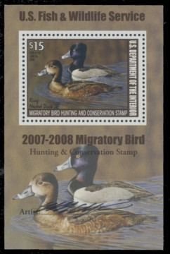 Picture of RW74B 2007 Duck Stamp