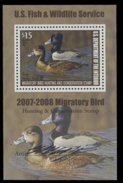 Picture of RW74B 2007 Duck Stamp