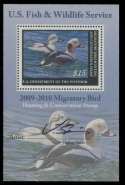 Picture of RW76B 2009 Duck Stamp 
