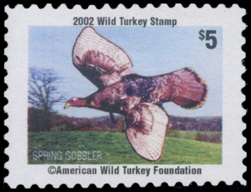 Picture of 2002 American Wild Turkey Foundation Wild Turkey Stamp