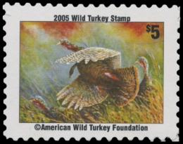 Picture of 2005 American Wild Turkey Foundation Wild Turkey Stamp