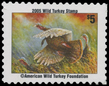 Picture of 2005 American Wild Turkey Foundation Wild Turkey Stamp