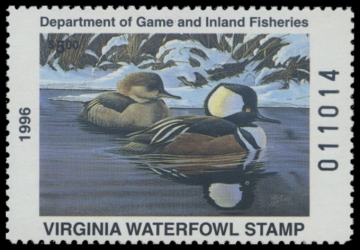 Picture of 1996 Virginia Duck Stamp