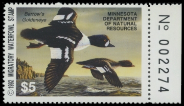 Picture of 1992 Minnesota Duck Stamp