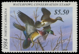 Picture of 1984 North Carolina Duck Stamp