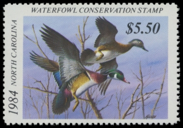 Picture of 1984 North Carolina Duck Stamp