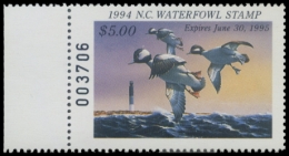 Picture of 1994 North Carolina Duck Stamp