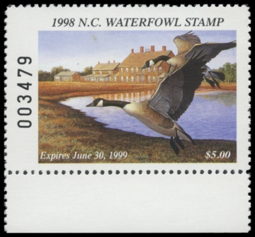 Picture of 1998 North Carolina Duck Stamp