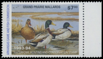 Picture of 1993 Arkansas Duck Stamp